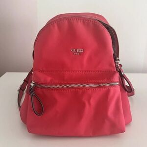Guess pink coral backpack size medium